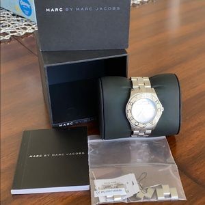 Silver Marc Jacobs Watch with Box